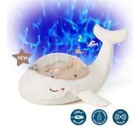 Cloud b Luz nocturna Tranquil Whale blanca recargable