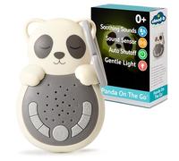 Cloud B máquina de sonidos tamaño viaje con luz relajante | 8 sonidos tranquilizantes | Sensor inteligente | Luz nocturna tamaño viaje Sweet Dreamz Panda