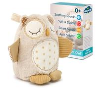 Cloud B Máquina De Sonido Relajante I Animal De Peluche I 4 Sonidos Suaves Y 4 Canciones De Cuna I Apagado Automático I Nighty Owl Sensor Inteligente