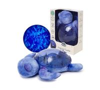 Cloud B Nightlight Musical Tranquil Turtle™ Recargable Ocean | Proyecciones submarinas | 4 sonidos relajantes | Brillo ajustable| Temporizador | Detector de llanto | Tejido reciclado