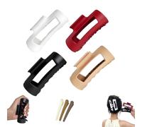 Cloud Claw Clip, Soft Grip Cozy Hairpin for Women, Large Non-Slip Matte Hair Clips, Flexible and Non-Buttable, Strong Hold Non-slip for Thick or Fine Hair
