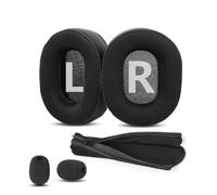Cloud Flight S Almohadillas Auriculares y Almohadilla de Repuesto para Diadema para HyperX Cloud Flight/Flight S/Stinger Core/Stinger Gaming Auricular Almohadillas con Cuero de proteína
