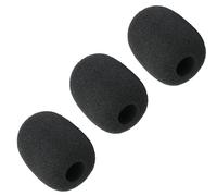 Cloud II - Repuesto de espuma de micrófono para HyperX Cloud II/Cloud Alpha/Cloud Alpha S/Cloud Mix Gaming Headset/Cloud Chat Headset Micrófono Pop Filter Cover (paquete de 3)
