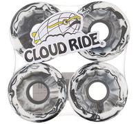 Cloud Ride! 65mm Cruisers Ruedas Longboard, Unisex, Mármol Negro, 65 mm
