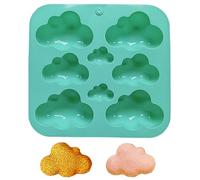 Cloud Silicona Forms de fondant-Fondant Forms | Decoración de pastel de dibujos animados de decoración de la nube, no con forma de silicona de fondant, nube de dibujos animados y herramientas de decor