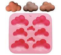 Cloud Silicona Forms de fondant-Fondant Forms | Decoración de pastel de dibujos animados de decoración de la nube, no con forma de silicona de fondant, nube de dibujos animados y herramientas de decor