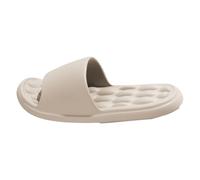 Cloud Sliders para mujeres y hombres, zapatos antideslizantes de secado rápido, zapatos para el hogar, verano, playa, piscina, almohada de punta abierta, para interior, spa, jardín, baño, Khaki, 41 EU
