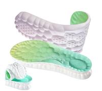 Cloud Sole - Breathable Mesh, See Size Chart Shoe Pad 4D Memory Foam Cushioning And Shock Absorption | Ergonomic Breathable Insoles For Sports, Running, Walking, Work, Hiking, Athletic Performance