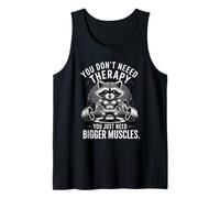 Cloud You Don’t Need Therapy You Just Need Bigger Muscles Camiseta sin Mangas