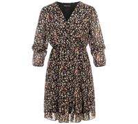 Cloud5ive Vestido crema / marrón / rojo / negro 40 EUR