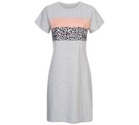 Cloud5ive Vestido gris claro / albaricique / negro / blanco 36 gris claro / albaricique / negro / blanco