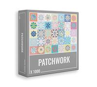 Cloudberries Patchwork - Rompecabezas Premium de 1000 Piezas para Adultos con un Divertido diseño de Colcha y Manta con Parches Coloridos. Hecho en Europa.