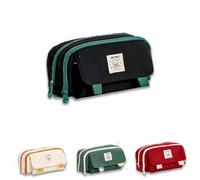 CLOUDEMO Pencil Case, Pencil Case for School, Big Capacity Pencil Case Pen Pouch, Kawaii High-Capacity Dog Cartoon Pencil Pouch with Zipper (Black)