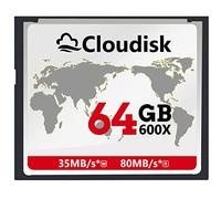 Cloudisk 64GB Compact Flash Rendimiento de la Tarjeta para Cámaras Fotografía