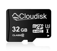 Cloudisk Tarjetas microSD 32GB Micro SDHC Tarjeta de Memoria C10, U3, 32GB Micro SD Card