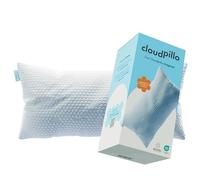 Cloudpillo Almohada de 40 x 80 cm - Almohada ergonómica de espuma viscoelástica, almohada ajustable en altura para todas las posiciones de sueño, transpirable e hipoalergénica, ideal para dormir de