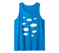 Clouds Pastel Core Clothing Kawaii Japanese Style Pastel Camiseta sin Mangas
