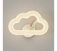 Clouds Wall Sconces, Modern Led Wall Sconce Lighting, Indoor Decor Wall Light, Acrylic Wall Lamp Cream Style for Bedroom, Children'S Room, Living Room, Hallway, Balcony/Light Color