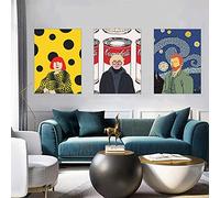 CloudShang Andy Warhol Salon de Decoracion la lona Pintura Pop art Poster Yayoi Kusama Abstracto figura Vincent Van Gogh Pared Cuadros Inicio Arte Impresiones G27157