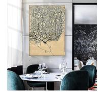 CloudShang Ilustración Anatomía Anatómicas Biología Abstracto Neurona Pared Arte Antiguo Dibujo Vintage Cerebro Poster Santiago Ramon Y Cajal I20087