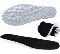 Cloudstride 4d Insoles,4D Constant Temperature Comfort Starter U-Shape Insoles,Metatarsal Orthotic Insoles Arch Supports Inserts for Metatarsalgia,Plantar Fasciitis Relief. (37-38, Black)