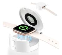 CloudValley Cargador Portátil para Apple Watch, con Funda Protectora, Resistente a Golpes, Compatible con Apple Watch Ultra2/Ultra/SE2/SE Series 10/9/8/7/6/5/4/3/2/1, Imprescindible para Viajar