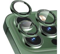 CloudValley Protector de Lente de Cámara para iPhone 13 Pro y iPhone 13 Pro Max, Protectores Individuales, Cristal Templado 9H Dureza, HD Vidrio Protector Camara, Verde