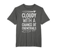 Cloudy With A Chance Of Chemtrails Camiseta
