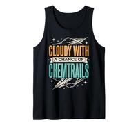 Cloudy with A Chance of Chemtrails Camiseta sin Mangas