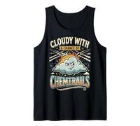 Cloudy with A Chance of Chemtrails Camiseta sin Mangas