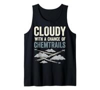 Cloudy with A Chance of Chemtrails Camiseta sin Mangas