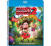 Cloudy with a Chance of Meatballs 2 (Two Disc Combo: (Blu-ray) (Importación USA)