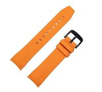 Clouism Correa de reloj de goma suave de 22 mm para correa Tissot Sea Star T120 curvada para buceo, correa de reloj de silicona T120417A para hombre, 22mm, Acetato, Sin piedra preciosa