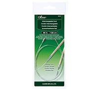 Clover クローバー Interchangeable Circular Knitting Needles Cable Intercambiable: 100 cm, Materiales sintéticos, Multicolor, 2.12 x 9.620000000000001 x 19.78 cm