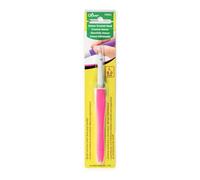 Clover 08948000598 Gancho De Crochet, Plastic, Rosa, 8 mm