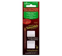 Clover Black Gold Quilting Betweens Needles-Size 9 6/Pkg