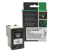 Clover - Cartucho de tinta remanufacturado de repuesto para HP 64 (N9J90AN), color negro