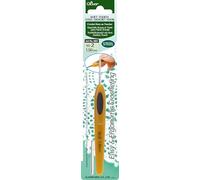 Clover CL1021 Ganchillo Encaje nº2, Aleación de Acero, Multicolor, 2