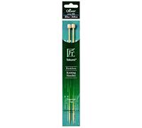 clover Takumi Bamboo: Agujas de Tejer de un Solo Extremo: 23 cm x 3,00 mm, Bambú, Madera