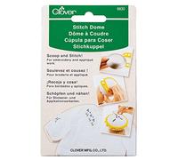 clover Cúpula de puntada, plata y amarillo, talla única