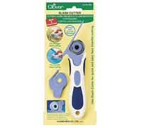 Clover Cutter, Plástico y Acero, Azul, 22.2x9.9x3 cm