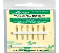 Clover Gold Eye Tapestry Needles-Size 24 6/Pkg