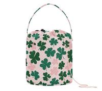 Clover Leaf - Organizador portátil de almacenamiento de ganchillo para tejer agujas de tejer hilo para bolsas de tejer