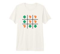 Clover Lucky Shamrock Día de San Patricio Verde Camiseta Premium