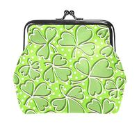 Clover - Monedero para monedas, bolsa de cambio, regalos para mujeres, niños y niñas, llavero, Multicolor 20, Talla única, Organizador de bolsas