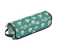 Clover - Organizador 2 en 1 de herramientas para el cabello con alfombrilla de hierro, rizador, bolsa de almacenamiento para plancha, herramientas calientes y accesorios para el cuidado del cabello
