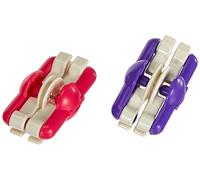 Clover Pom Maker Super pequeño, Plastic, Rojo/Morado, 2
