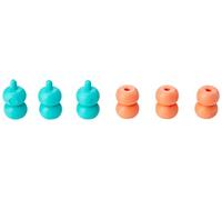 Clover Protectores de Puntos y Tapones, Materiales sintéticos, Multicolor, 3.04 x 8.4 x 14.75 cm