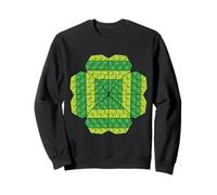 Clover Shamrock Ladrillo Constructor Bloques Feliz San Patricio Sudadera