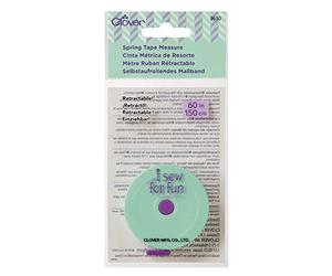 Clover Spring Tape Measure-Sew 4 Fun, azul/morado, S